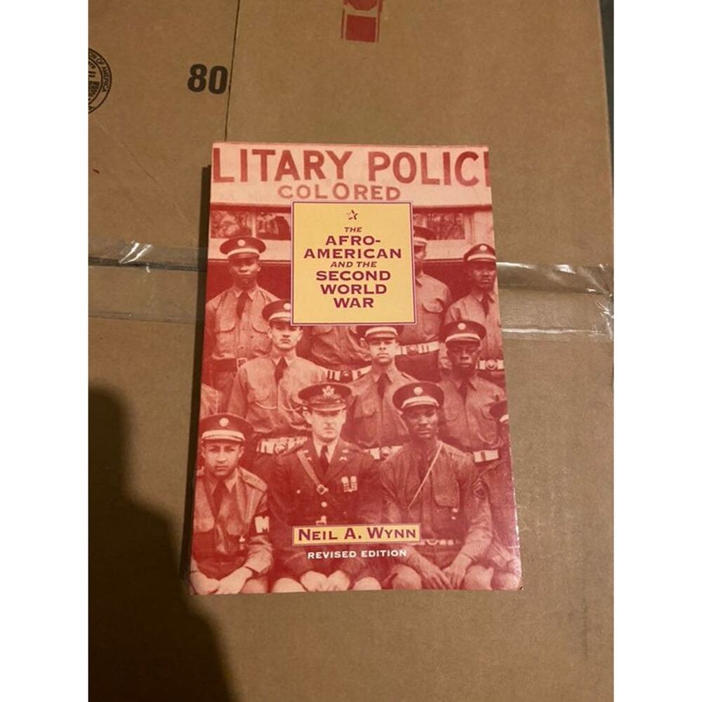 Afro American and the second world war history book